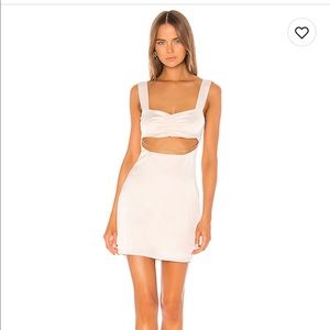 Super down cut out mini dress